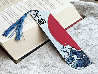 "Unshakable" - Japanese Wave Bookmark by C3D